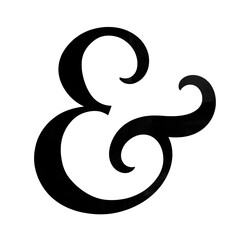 & or and sign, ampersand. png transparent background 