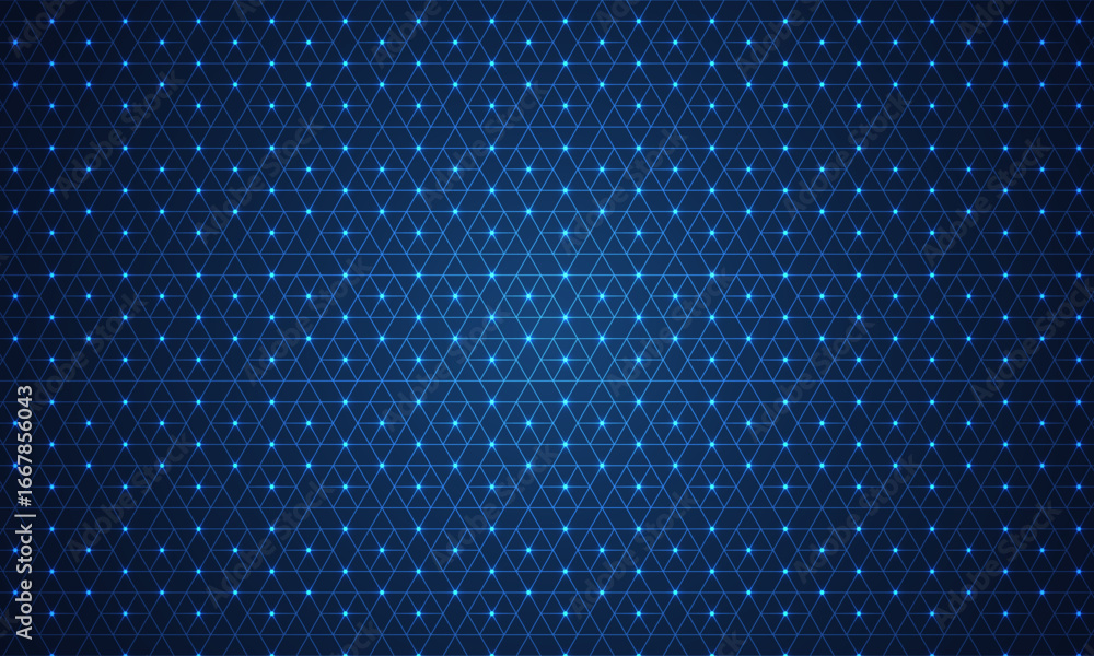 Aufkleber abstract technology background with a seamless pattern of simple geometric shapes. stylish vector te