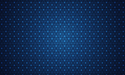 Abstract technology background with a seamless pattern of simple geometric shapes. Stylish vector texture