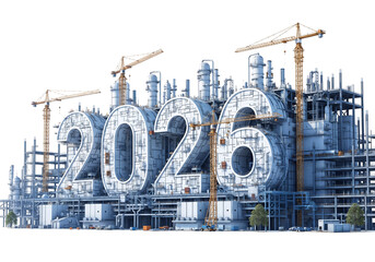 volumetric letters 2026 under construction . Generative AI