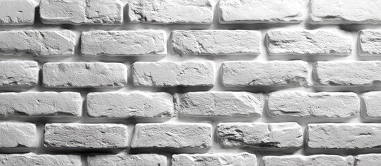Close-up of a white brick wall (1)