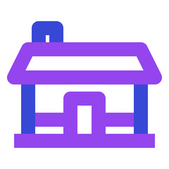 building twotone icon set