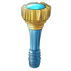 Gearbox isolated on a white 