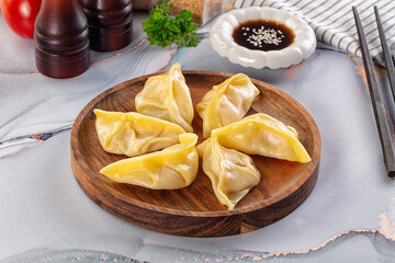 Japanese cuisine stuffed dumplings Gyoza