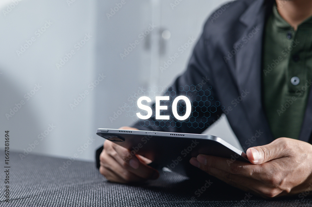 Poster understanding search engine optimization for digital success