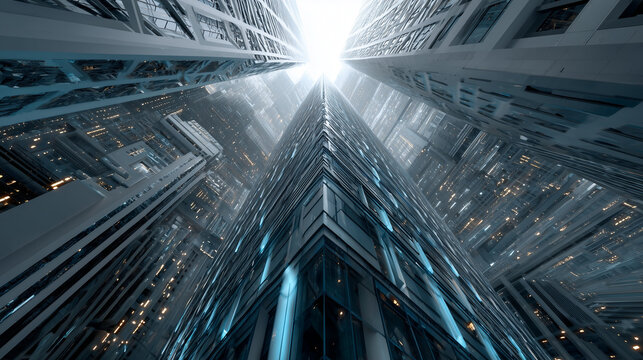 Navigating the future of fintech crypto regulations and innovations in urban finance skyscraper perspective digital economy