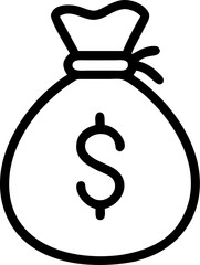 cashflow vector icon on white or transparent background. B2B icon set. Business to business or supply chain icons items Stroke icon collections. Editable Stroke icon collection