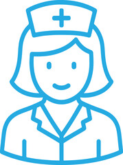 nurse icon vector design