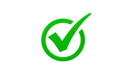 Isolated Check Mark