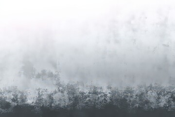 Misty Gray Landscape Background