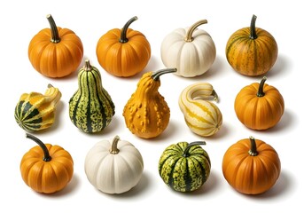 Assorted Halloween Mini Gourds