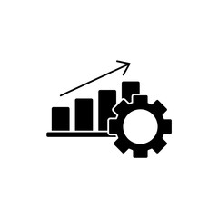 Icon a improvement, isolated against a clean background.