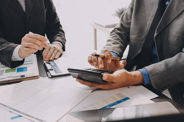 Accounting company provide finance and taxation planning for profitable cash flow, Auditor and...