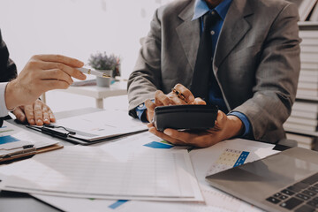 Accounting company provide finance and taxation planning for profitable cash flow, Auditor and...