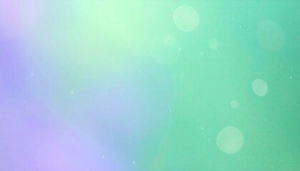 Soft Mint And Lavender Bokeh Background