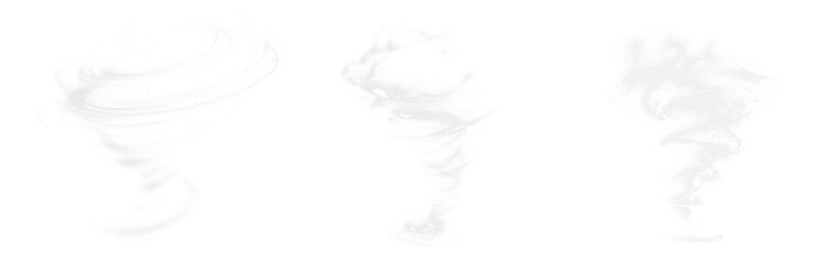 Abstract Vortex PNG in Motion on Transparent Background