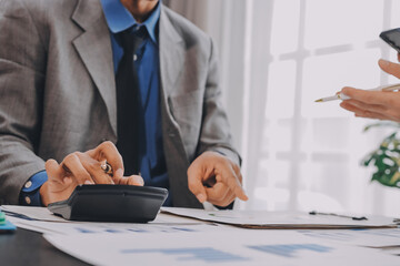 Accounting company provide finance and taxation planning for profitable cash flow, Auditor and...