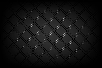 Dark abstract hexagon texture background with metallic shine, futuristic geometric grid pattern, modern digital design for technology, web, and luxury style backdrops.