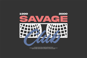 urban streetwear apparel fashion vector for printing