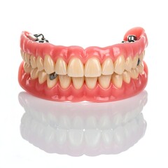 Fototapeta premium Dental prosthesis, full arch