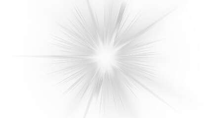 Abstract starburst, a bright and radiant symbol of energy and light, perfect for representing creativity, innovation, and positivity transparent background