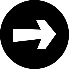 arrow sign icon button