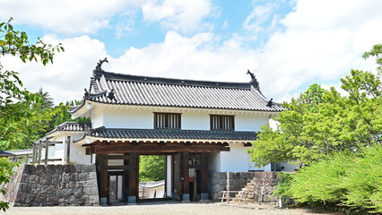 白石城大手二ノ門　宮城県白石市