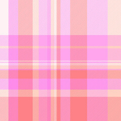 Soft, textured plaid pattern in various shades of pink. Ideal for backgrounds, fabrics, or digital design, evoking a cozy and feminine feel.