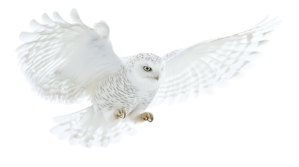 owl isolated on transparent background 