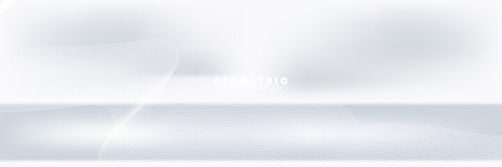 gray and white abstract background. vector illustration in banner