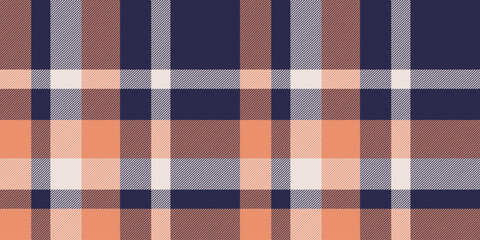 Nostalgia background tartan check, gentleman pattern seamless plaid. Choose fabric texture vector textile in dark and orange colors.