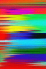 Color-Explosion Abstract Art with Dynamic Interwoven Lines for Creative Design