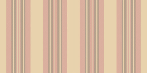Obraz premium Draphic texture background stripe, bed textile lines vertical. Ttalian fabric seamless pattern vector in light and red colors.