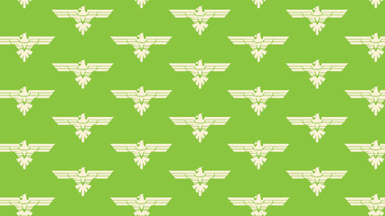 HAWK EAGLE vector pattern colourful