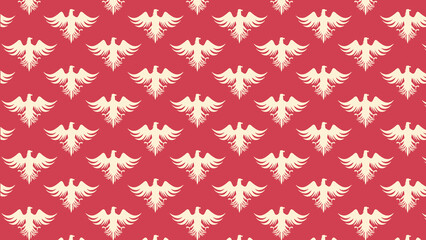 HAWK EAGLE vector pattern colourful