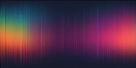 Abstract and colorful lines in a bright spectrum create a vibrant digital backdrop with a wave-like pattern