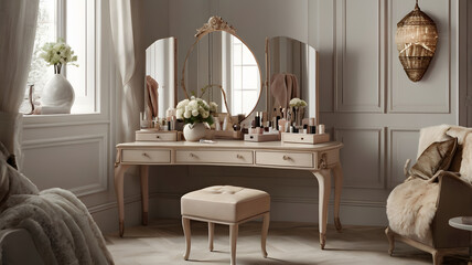 Minimalist style dressing table