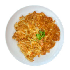scrambled eggs with bacon