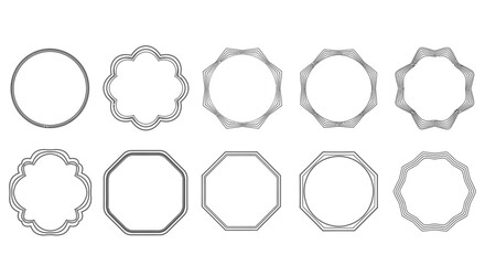 Discover elegant ornate borders and decorative frames for your next creative project