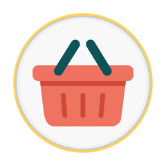 Fototapeta premium Shopping Basket Icon