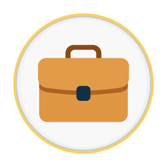 Business Briefcase Icon – Work and Office