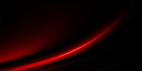 Abstract red wave design with flowing glowing lines creating a futuristic energy motion wallpaper