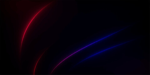Abstract background with flowing glowing lines, creating a mesmerizing loop of blue and purple light