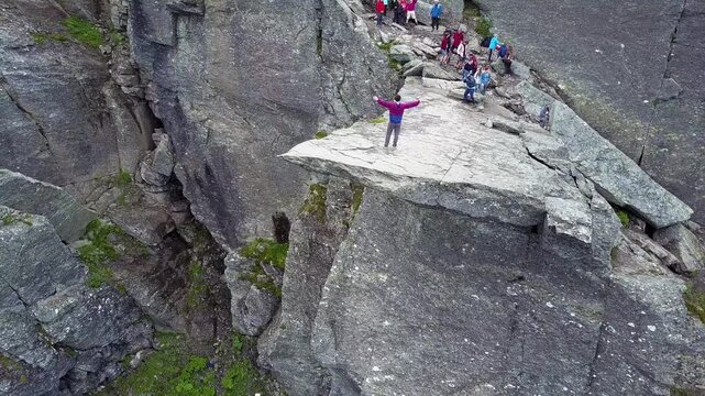 Trolltunga or Troll Tongue, Norway
