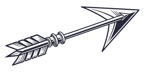 Minimalist arrow illustration set clean hand drawn black and white doodles
