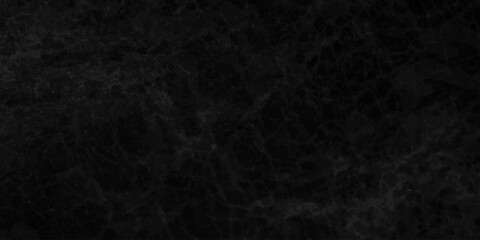 Fototapeta premium Dark concrete wall grunge texture rough blackboard and chalkboard grungy wall backdrop surface. dark wide panorama picture black wall texture rough concrete floor, old grunge background. 