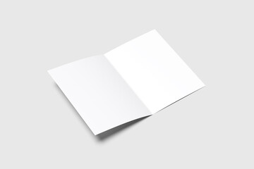Bi Fold Brochure Mockup