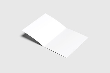 Bi Fold Brochure Mockup