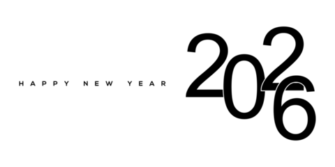 2026 Happy New Year Text