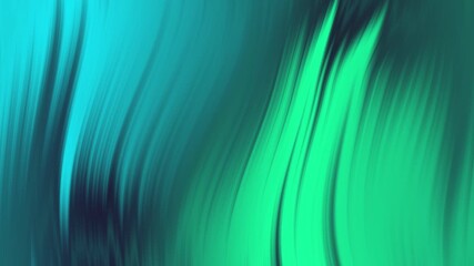 Abstract teal and green fluid lines creating a modern and dynamic background - Powered by Adobe